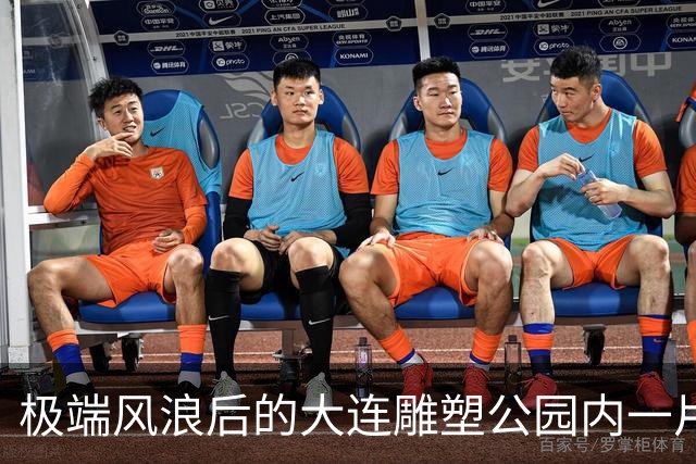 极端风浪后的大连雕塑公园内一片狼藉！维修方案正在审批中
