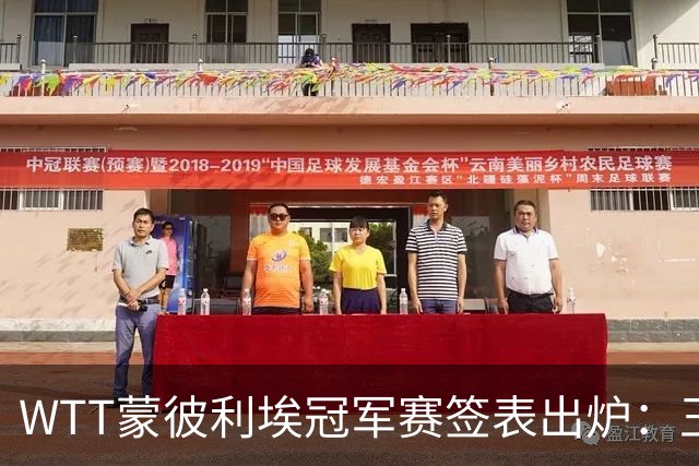 WTT蒙彼利埃冠军赛签表出炉：王曼昱首轮对阵汉娜·高达，孙颖莎对阵卢茨，林诗栋将战林钟勋